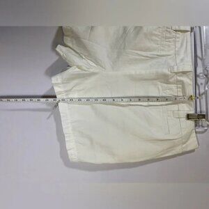 NWOT LANDS END Shorts Fit 2 White